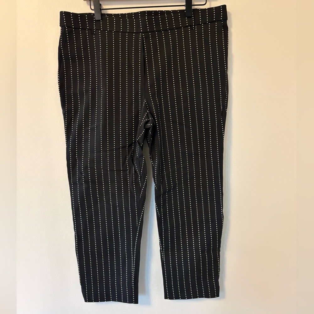 Jules & Leopold Black Pinstripe Women’s Dress Pants